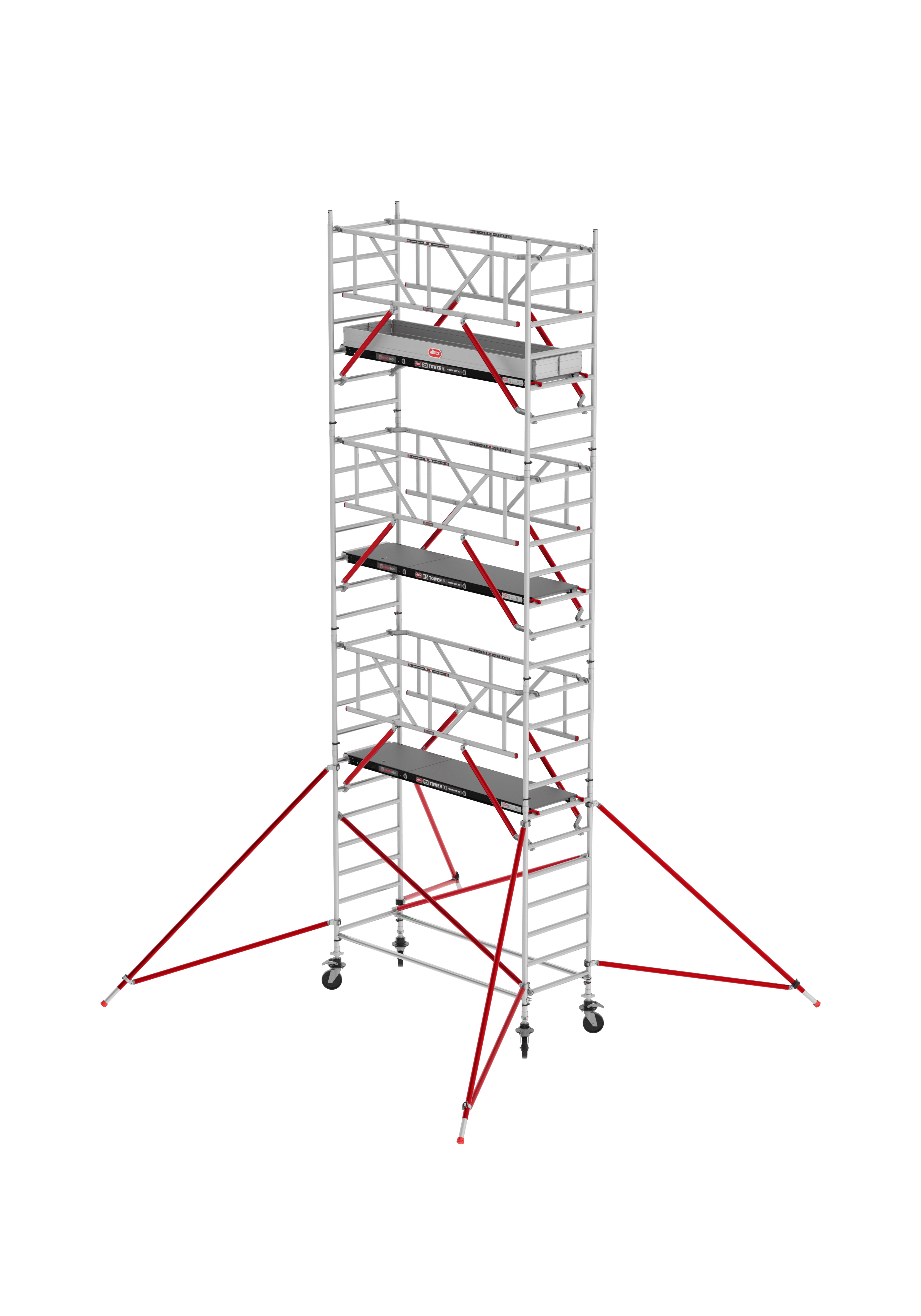 Product afbeelding voor Altrex Rolsteiger RS Tower 51 Plus-S 8,2m Fiber-Deck 2,45m