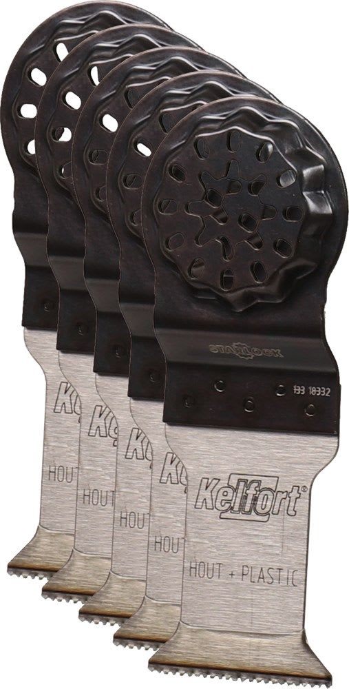 Kelfort Multitoolzaagblad Standaard 35x50mm HCS Voor Hout 5st