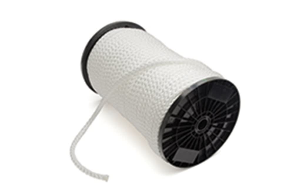 DX Touw 6mm Polypropyleen Gevlochten Wit