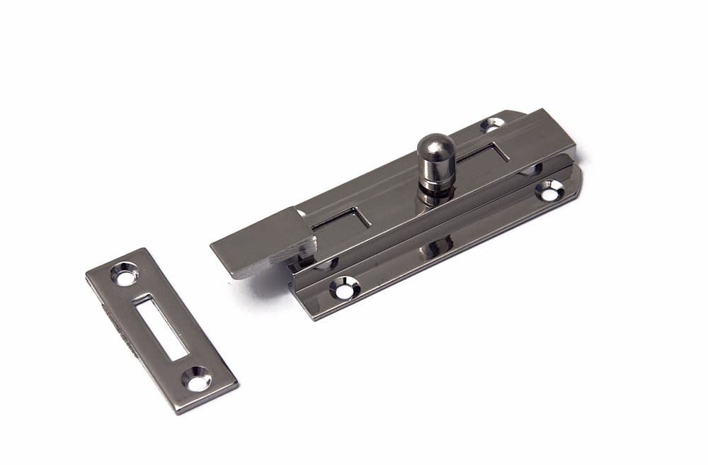 DX Profielschuif 25x60mm Met Bocht Messing Vernikkeld