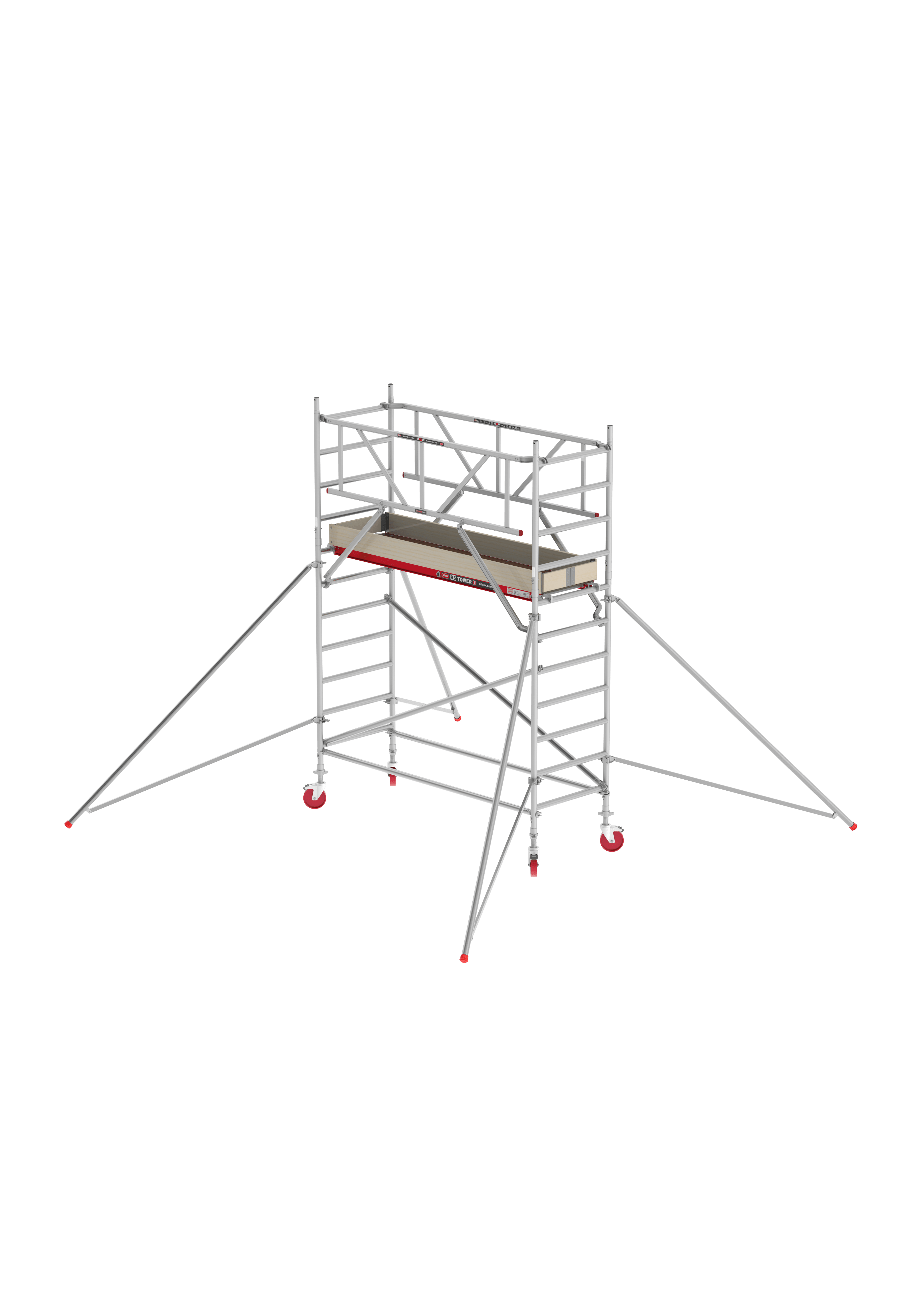 Altrex Rolsteiger RS Tower 41 Plus-S 4,2m Hout 2,45m