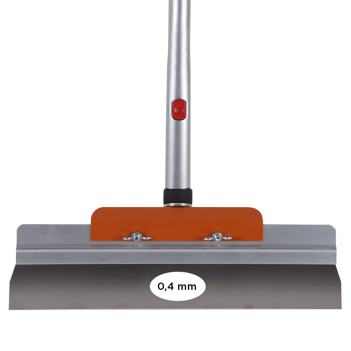 Product afbeelding voor Super Prof Wand-/Vloerschraperblad 380x0,4mm Aluminium Multi Click