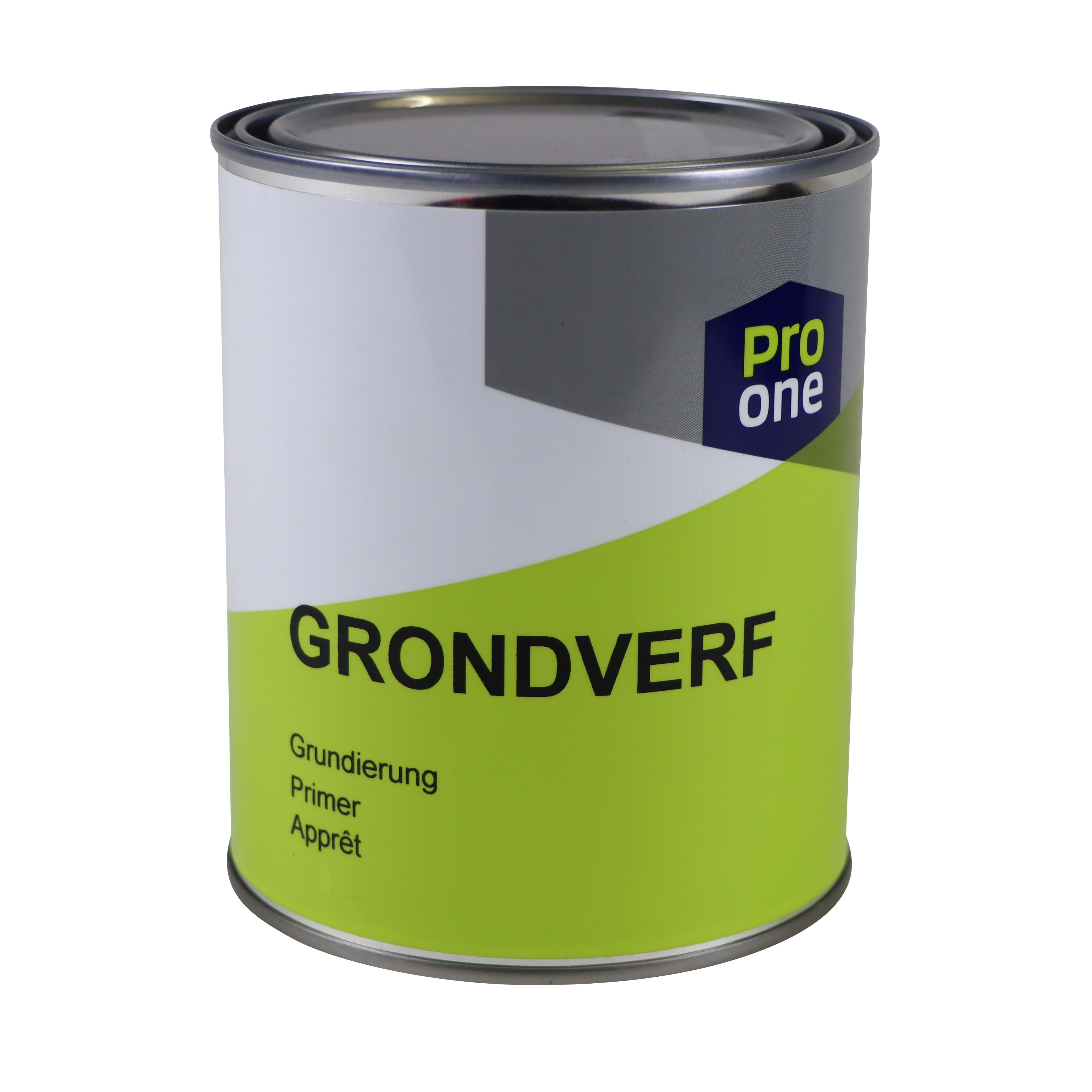 ProOne Grondverf 0.75L Wit