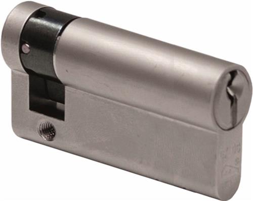 Oxloc Profielcilinder O5 Enkel 10/30mm Staal Vernikkeld Mat SKG2 Gelijksluitend 1st