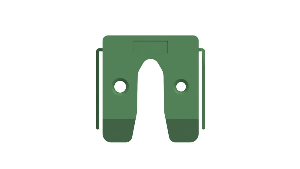 GB Uitvulplaat 10mm Groen Met Stelpootjes 13st 34510B