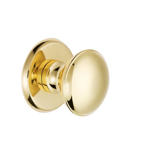 Skantrae Voordeurknop Antrim Messing Titanium