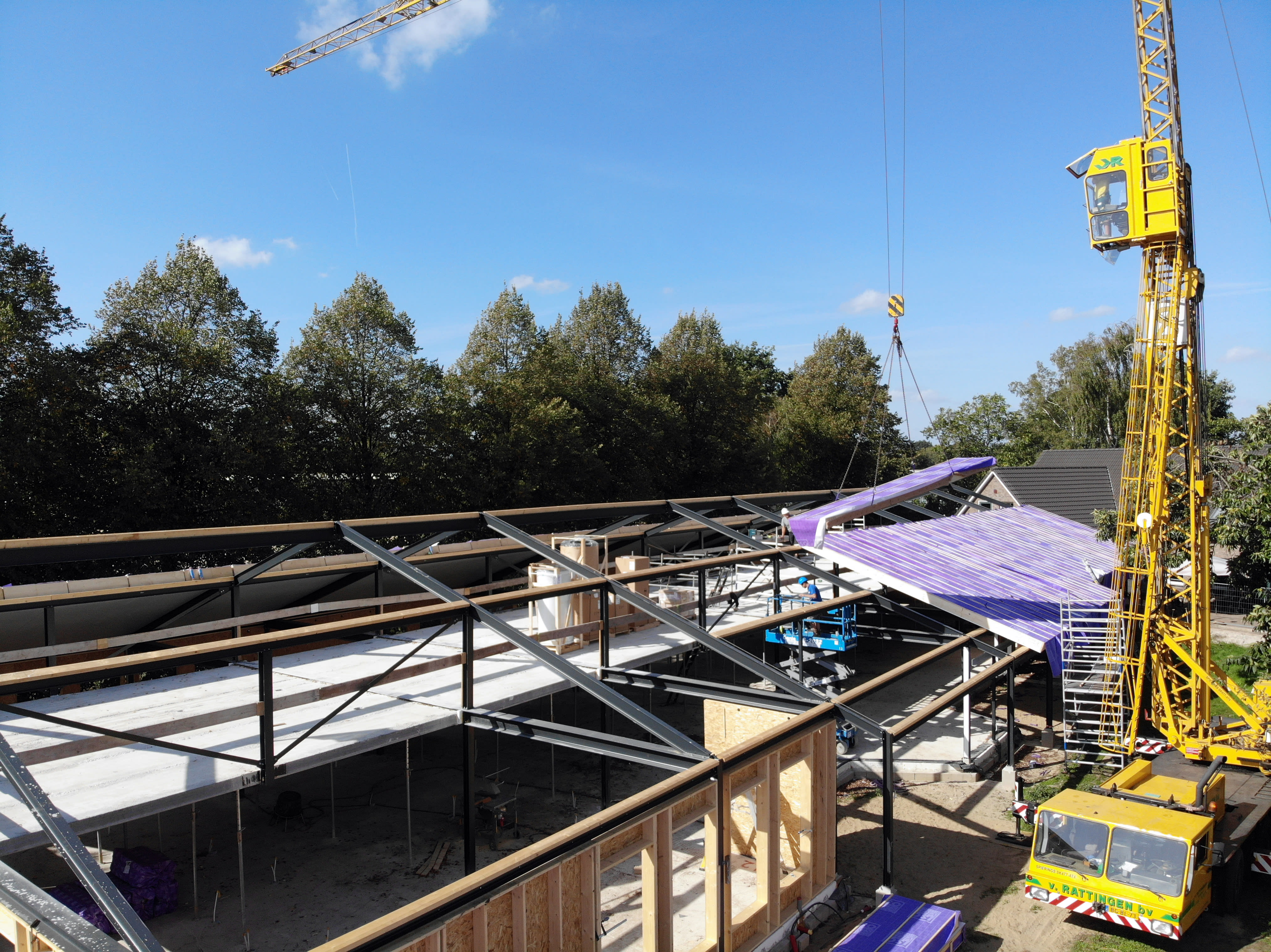 Isovlas Enkelschalig Dakelement VRD HV 12V Rc=4,5 Breed 122cm