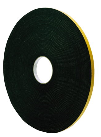 Zwaluw Paneltape 12x3mm 25m Zwart