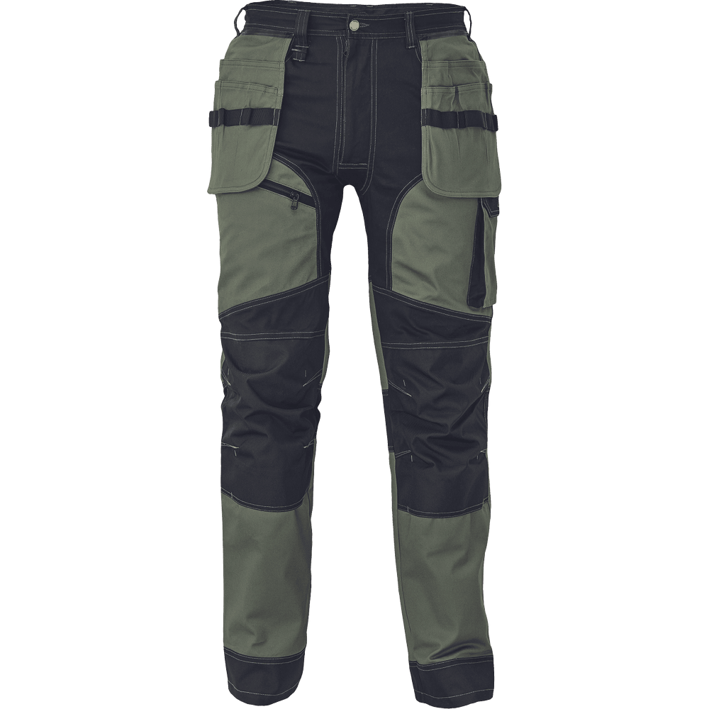 Cerva Werkbroek Keilor Lang Maat 52 Olijfgroen