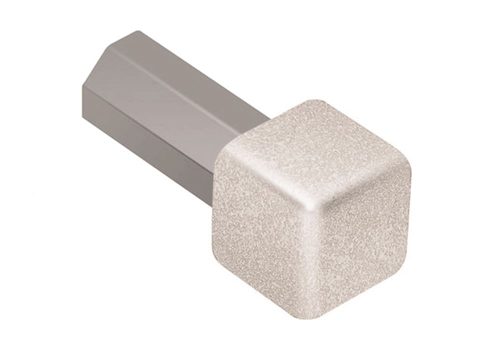 Product afbeelding voor Schlüter QUADEC-TSBG Uitwendige Hoek 11mm Structuur Gecoat Beige-Grijs EV/Q110TSBG