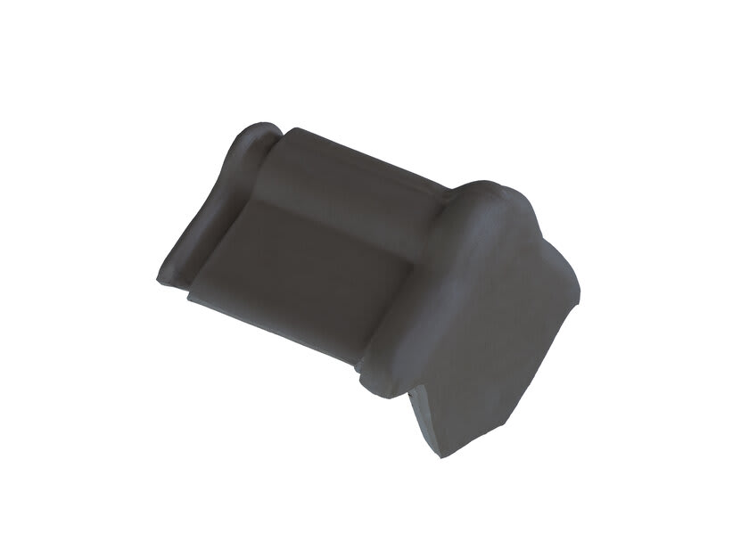 Monier Driekant Beginvorst Blauw Gesmoord