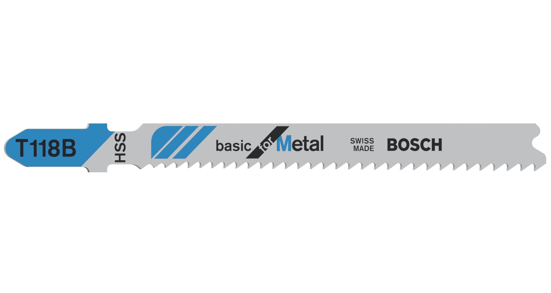 Bosch Decoupeerzaagblad T118B Basic Thick Metal 92mm Voor Staal 5st