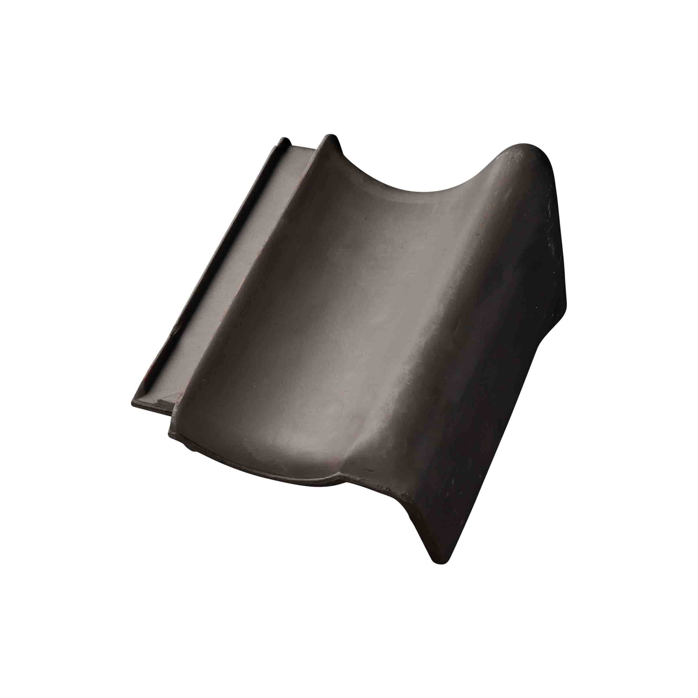 Product afbeelding voor Wienerberger VHV Klassiek Gevelchaperonpan Rechts 70 Graden Blauw Gesmoord 706