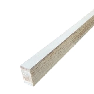 Kantlat Aziatisch 17x33mm 295cm Wit 10st Per Bundel