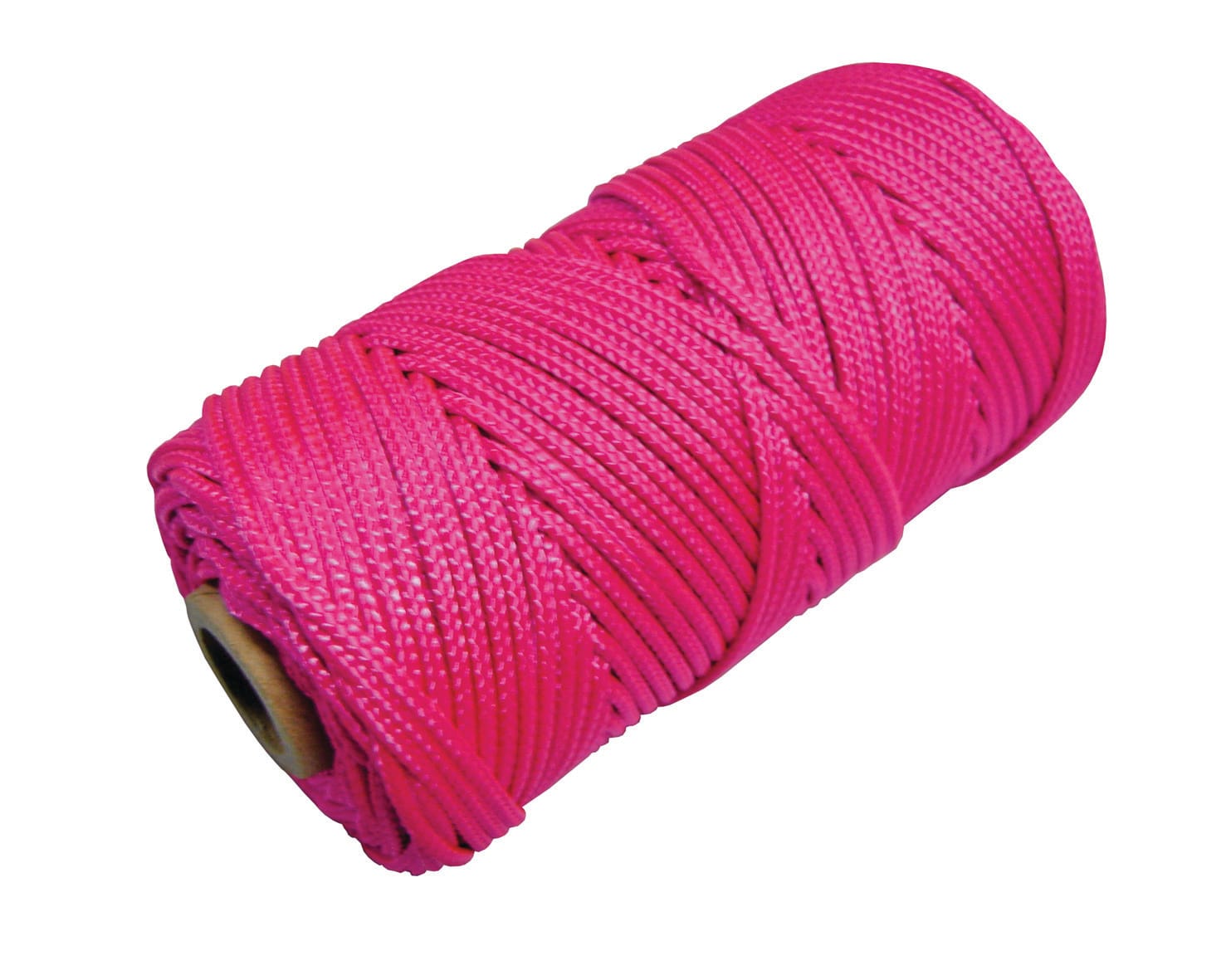 Metselkoord Gevlochten 1,5mm 50m Fluorescerend Roze