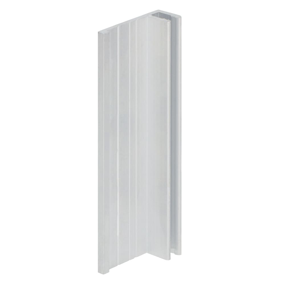 Keralit Basis Eindprofiel 400cm Aluminium