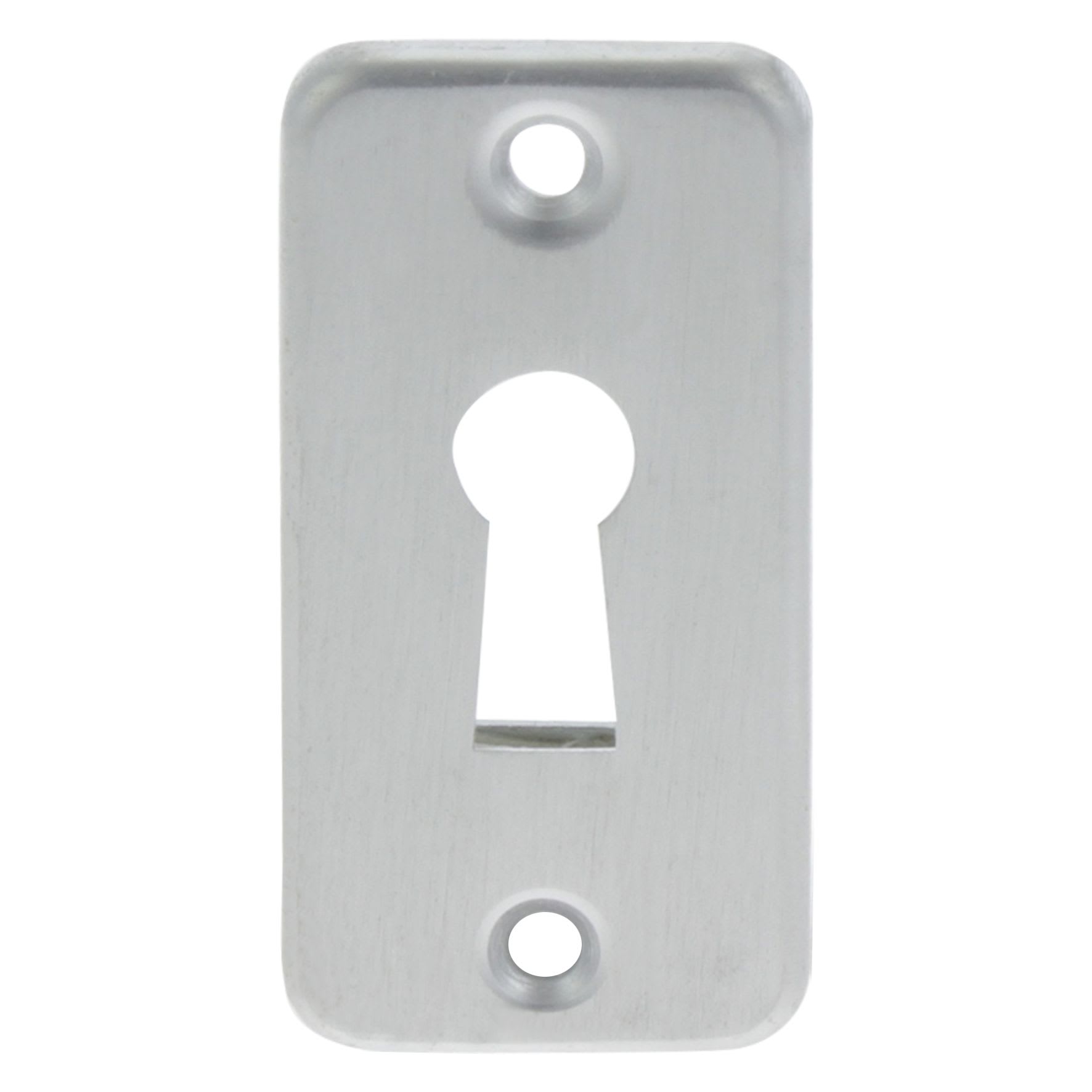 Nemef Sleutelplaat Recht 60x30mm Aluminium F1