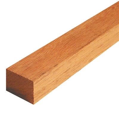 Hardhout 12x45mm 275cm Rondom Geschaafd