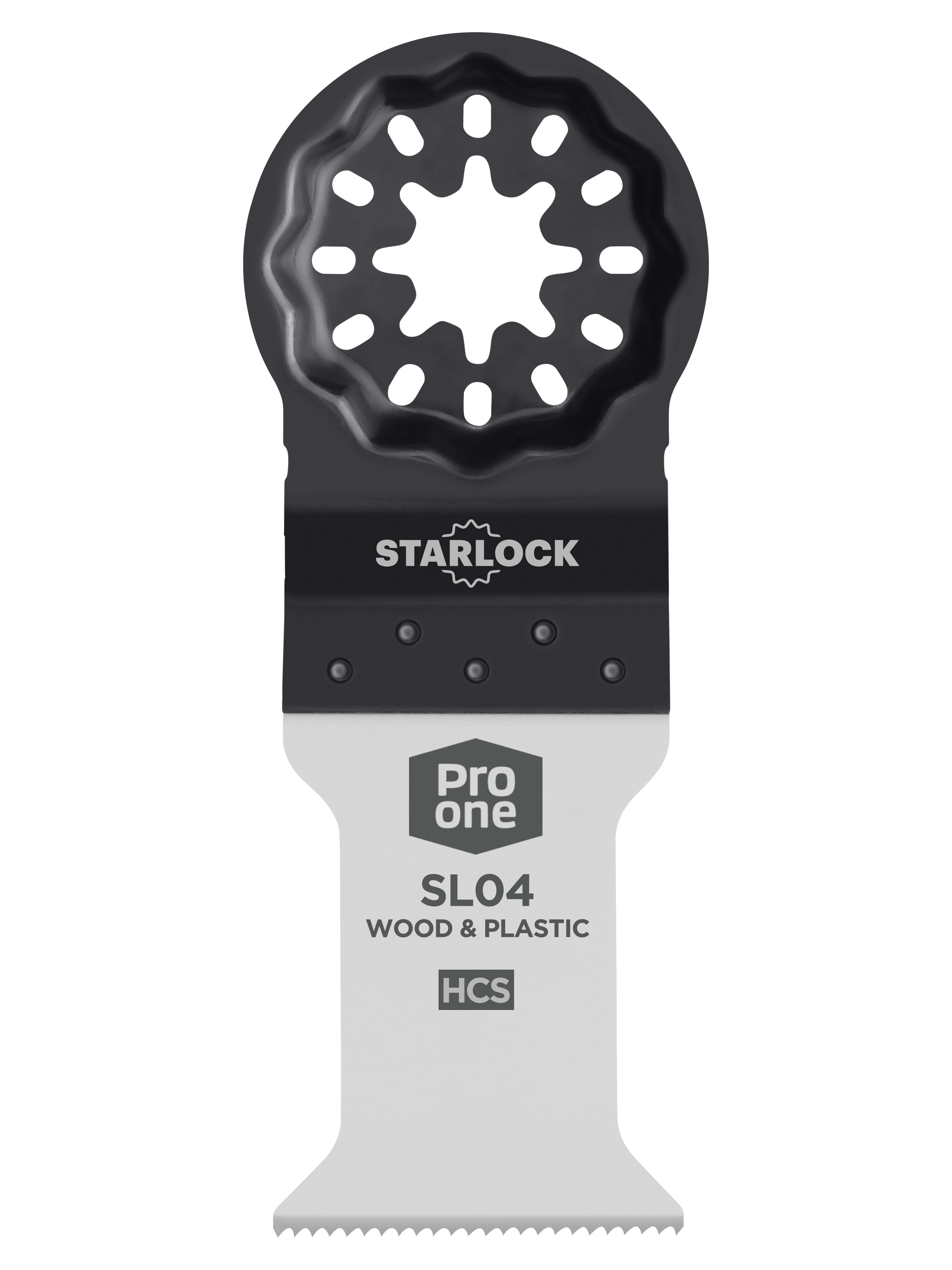 Product afbeelding voor ProOne Multitoolzaagblad Starlock SL04 35x50mm HCS Standaard 5st