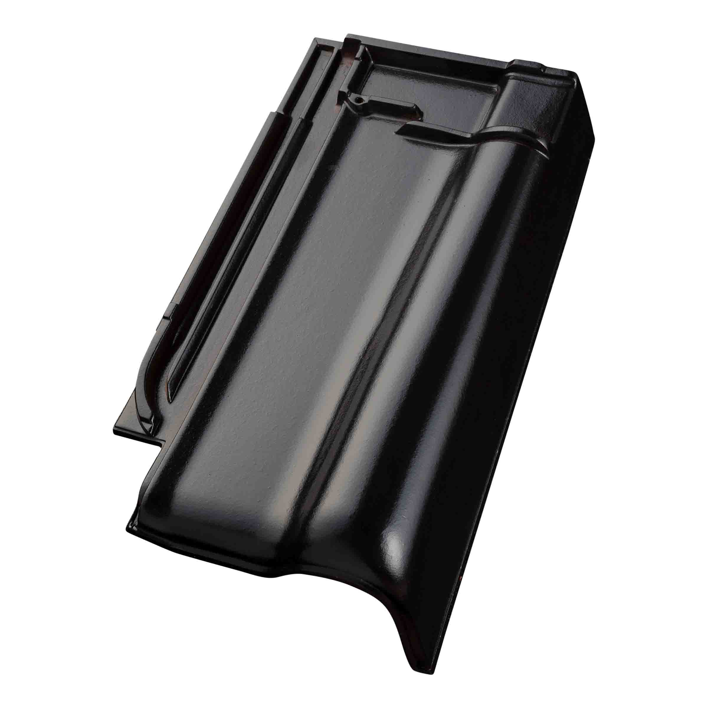 Wienerberger Alegra 10 Gevelpan Rechts Zwart Edelengobe 745