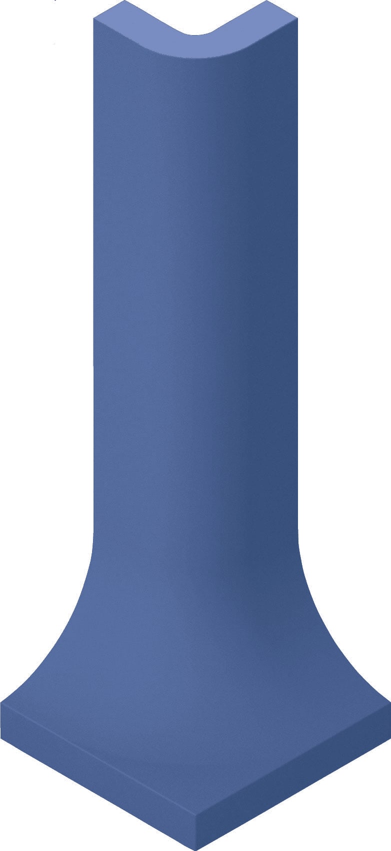 Villeroy & Boch Binnenhoek Pro Architectura 3.0 Ocean Blue 3x10cm Mat 2074C2400010