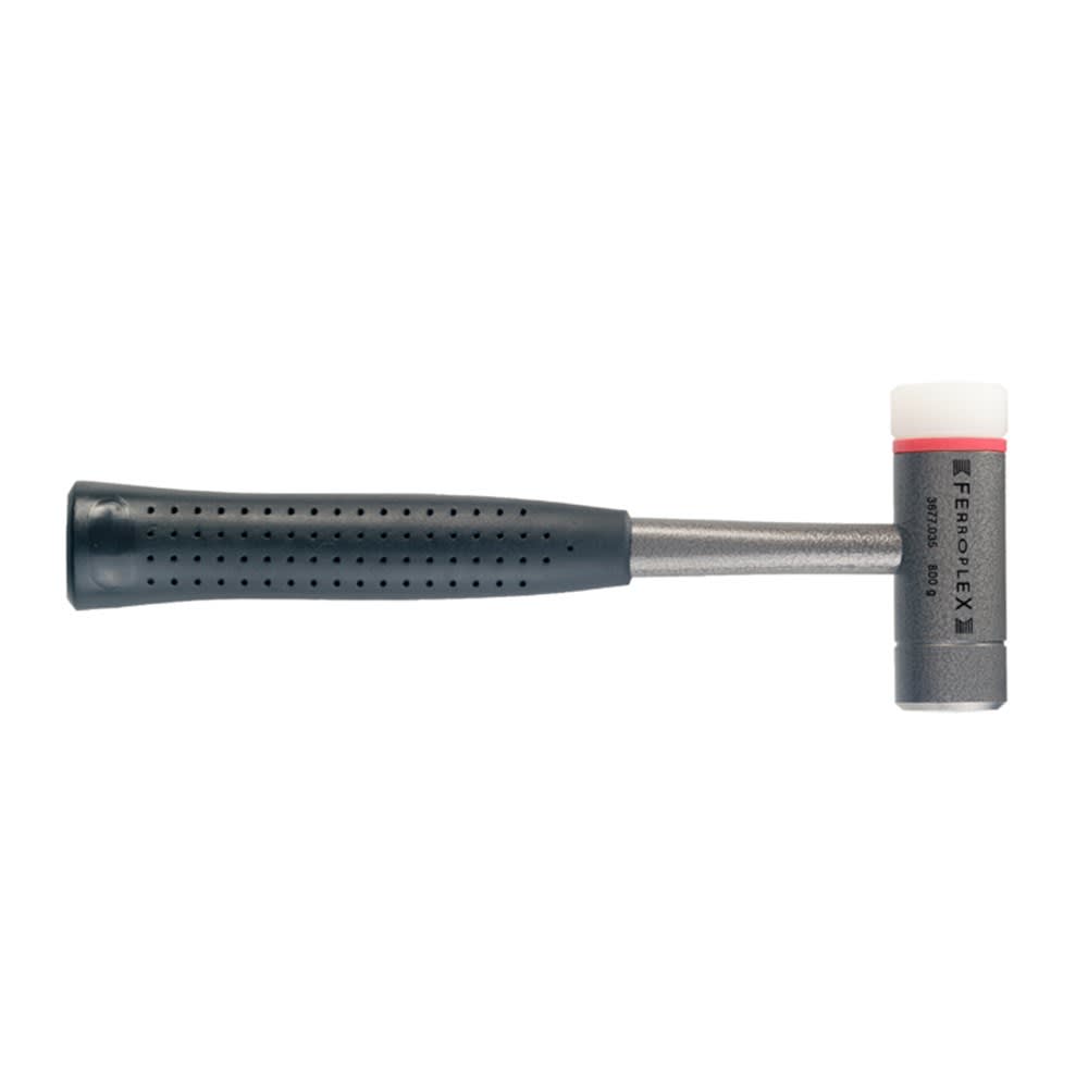 Halder Combinatiehamer Ferroplex 30mm Nylon/Staal