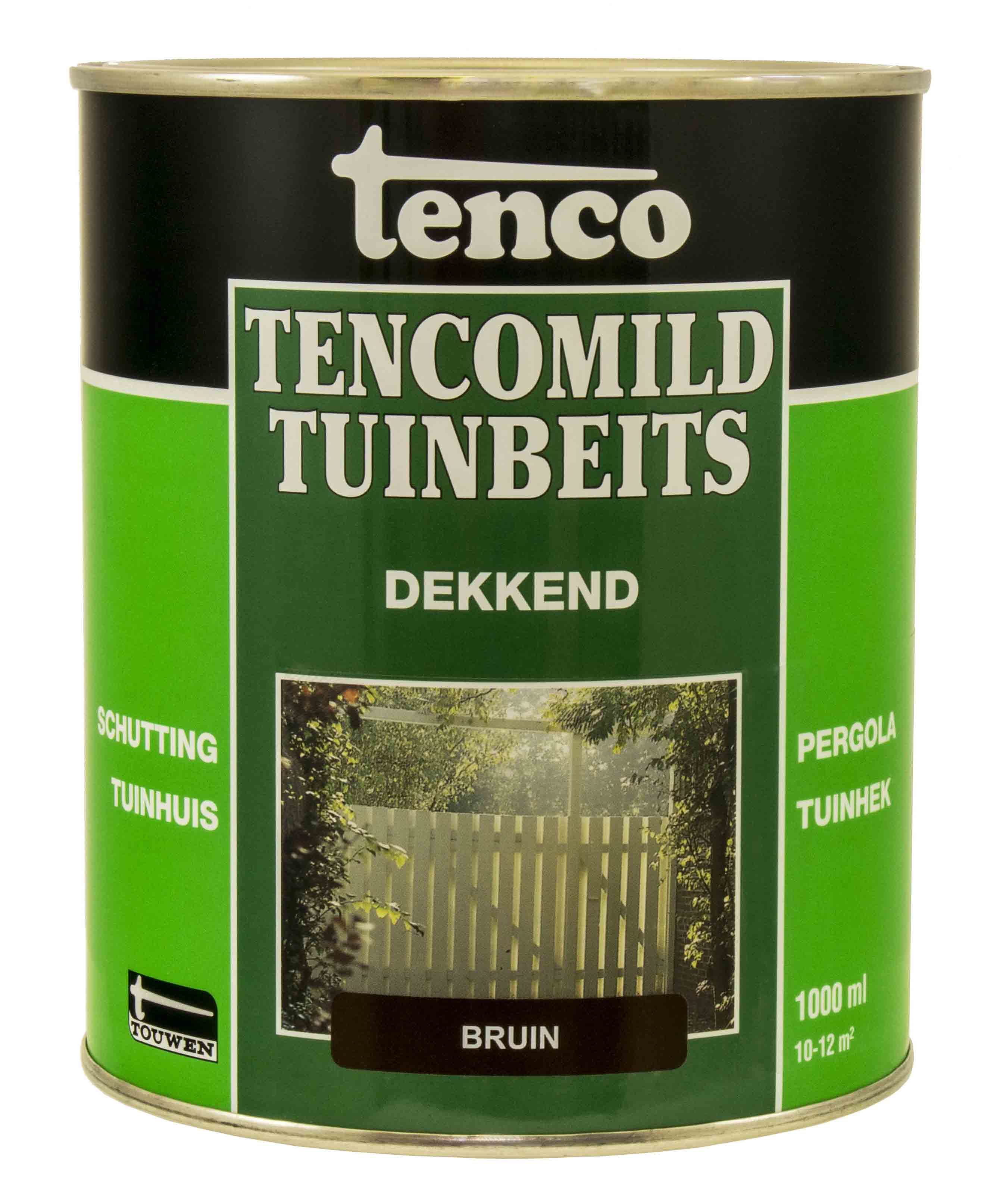 Tencomild Tuinbeits Dekkend 1L Bruin