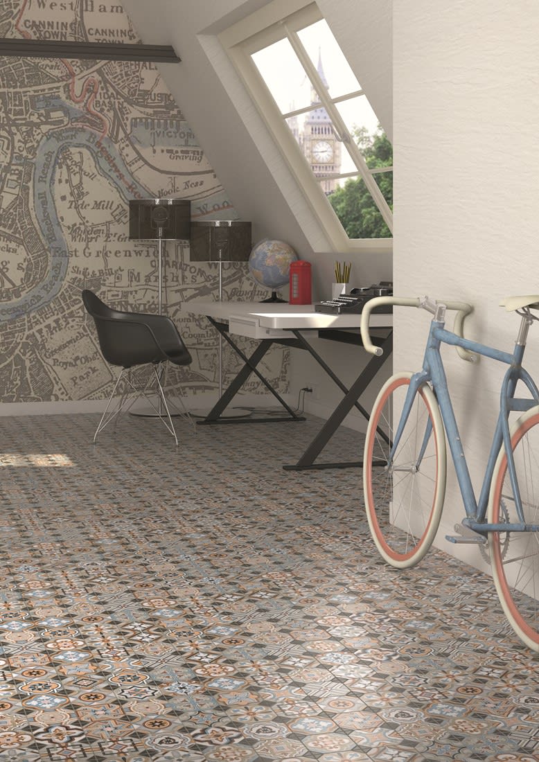 Product afbeelding voor Decortegel World Parks Central 31,6x31,6cm 9mm Mat R9