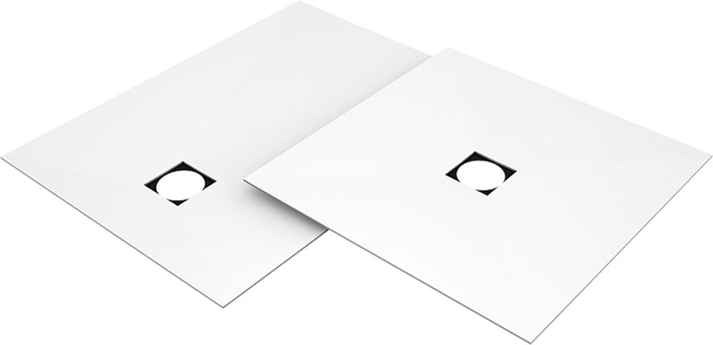 Product afbeelding voor Wedi Fundo Top Primo Ligno Plus 1800x900x6mm Decentraal Pure Wit