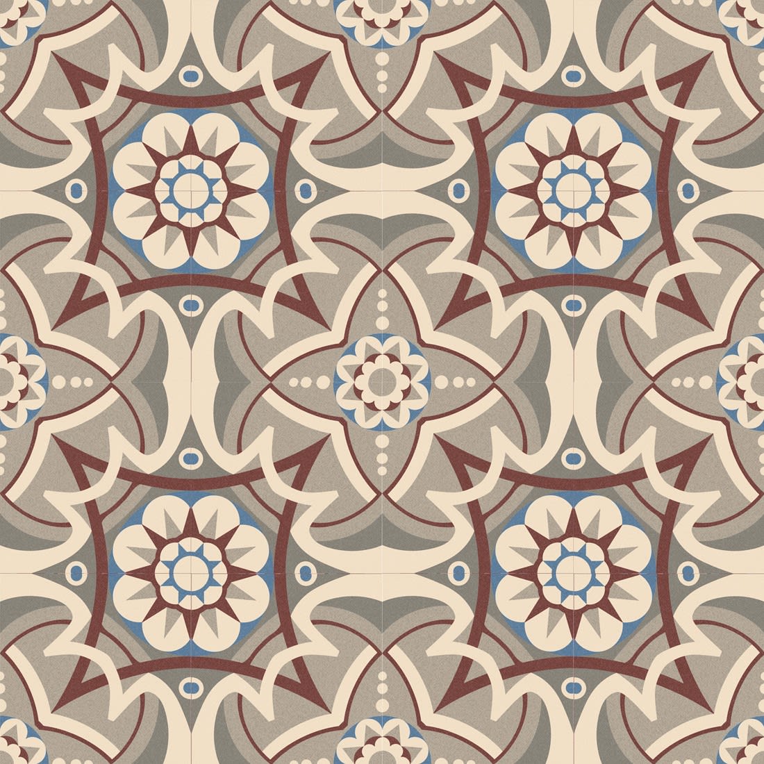 Product afbeelding voor Decortegel Bel Histoire Basil 15x15cm 8mm Mat Gerectificeerd R10