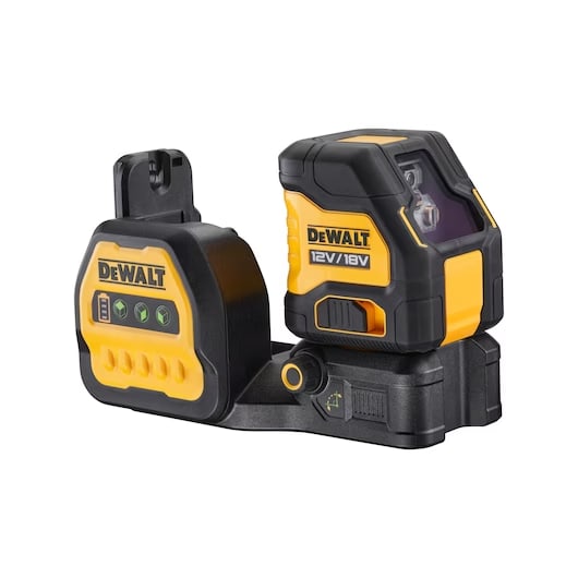 DeWALT Kruislijnlaser DCE088NG18XJ Groen Zelfnivellerend MultiVoltage
