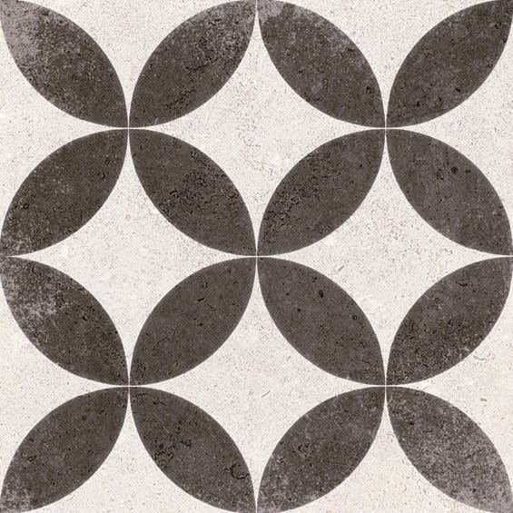 Decortegel Nassau Kerala Negro 20x20cm 9mm Mat R10