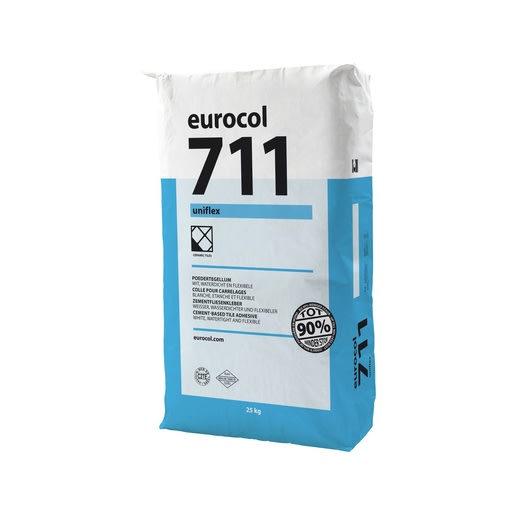 Eurocol 711 Uniflex Tegellijm 25kg Wit