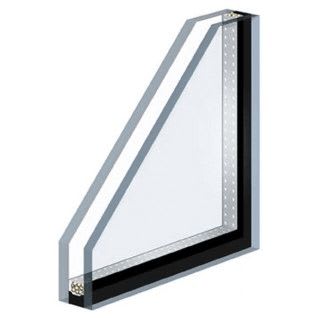 Weekamp Glaspakket WK048 93x211.5cm Standaard Isolatieglas Helder HR++