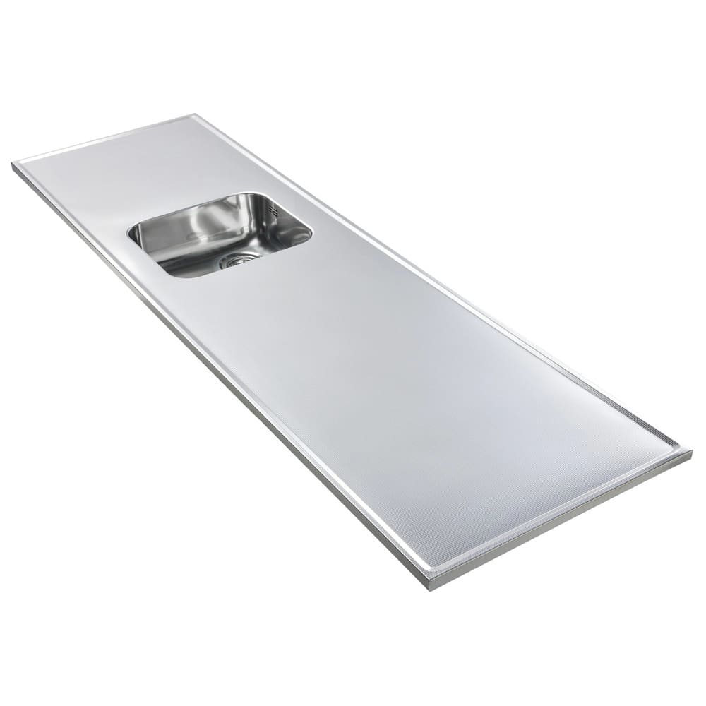 Product afbeelding voor Reginox Diamantblad 221,5x60cm Bak Links Uit Midden Hartmaat 850mm Uit Links Zonder Kraangat