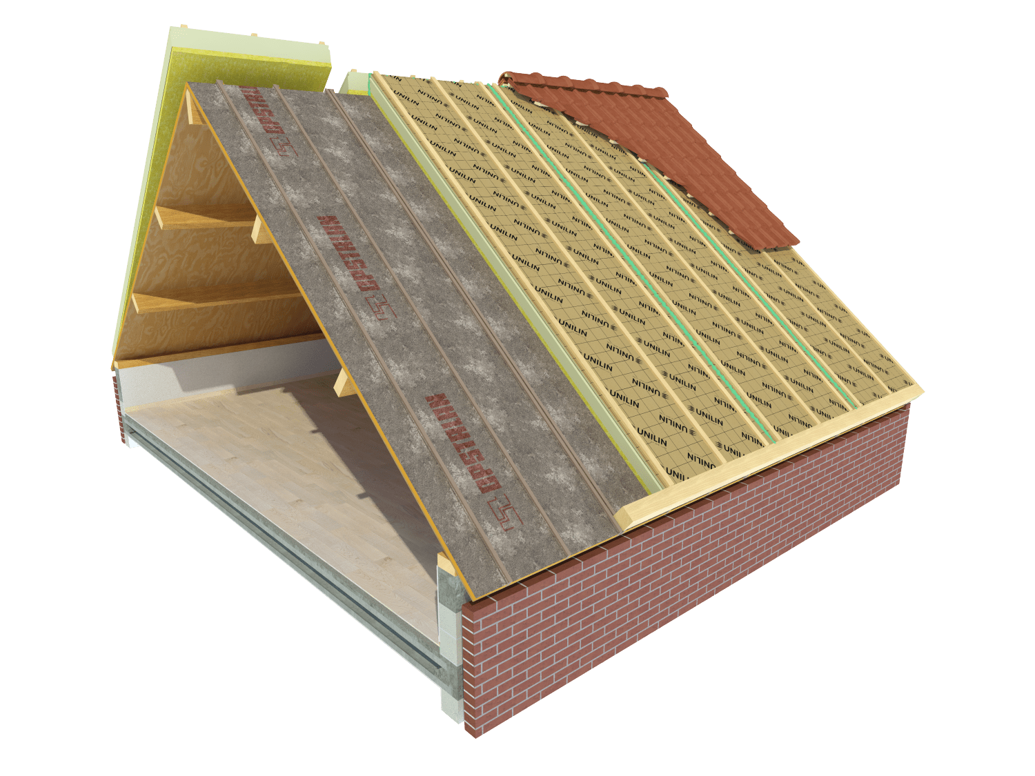 Product afbeelding voor Unilin Roof Reno Flex 134+40/149mm 120,5cm Rc=6,3