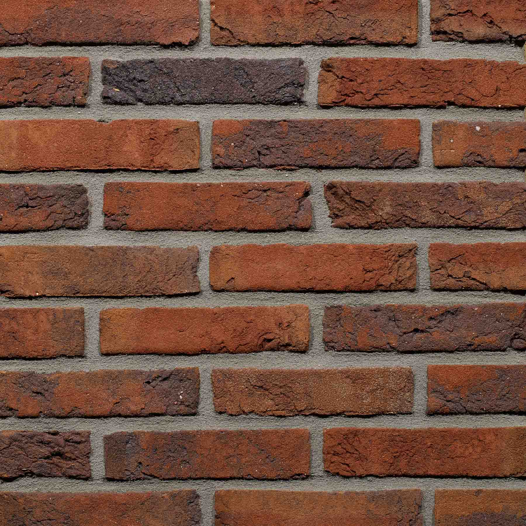 Gevelsteen HC1028 HV WF Rood Bruin Genuanceerd