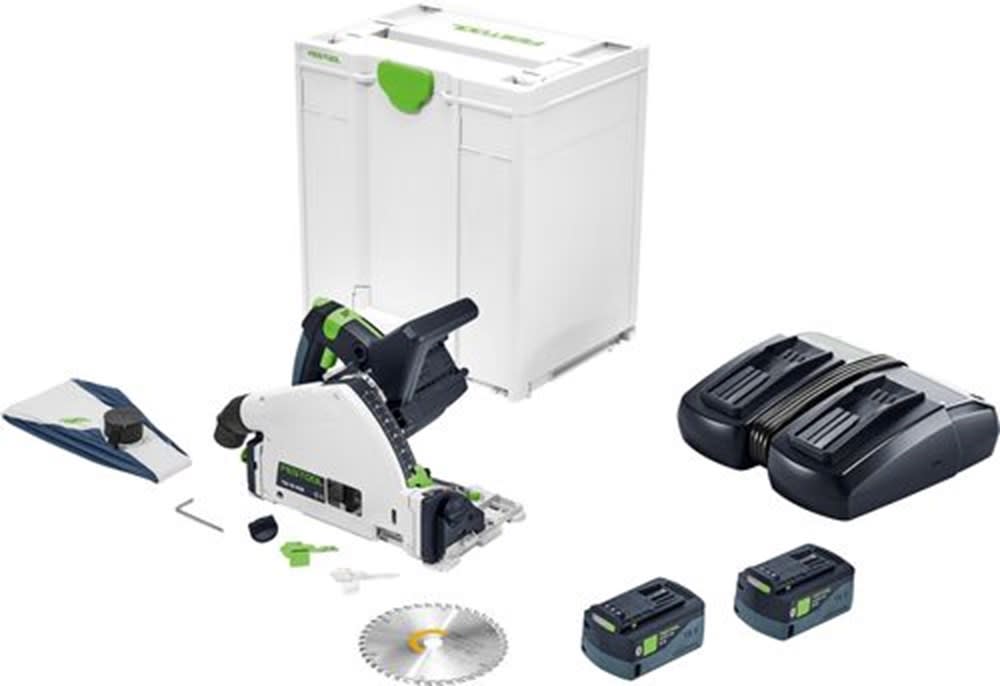 Festool Accu Invalcirkelzaag TSC 55 5,0 KEBI-Plus/XL
