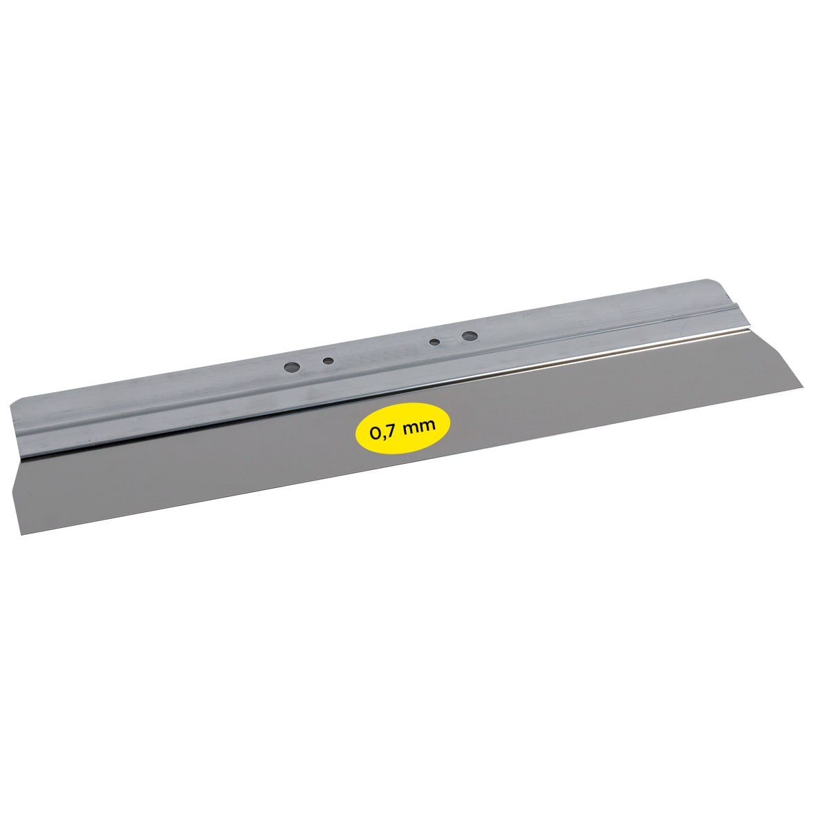Product afbeelding voor Super Prof Wand-/Vloerschraperblad 570x0,7mm Aluminium Multi Click