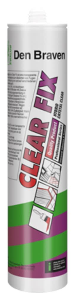 Zwaluw Lijmkit Clear Fix 290ml Transparant