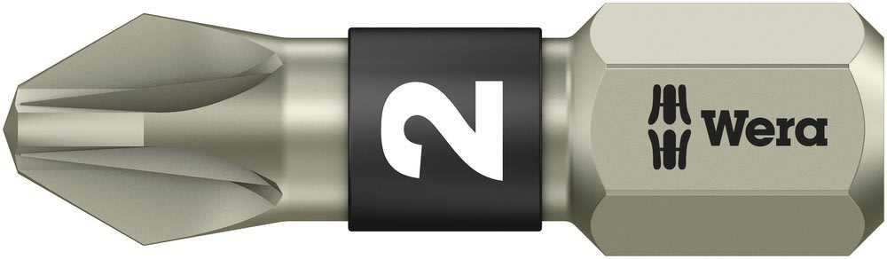 Wera Bit 3855/1 TS PZ-2 25mm RVS
