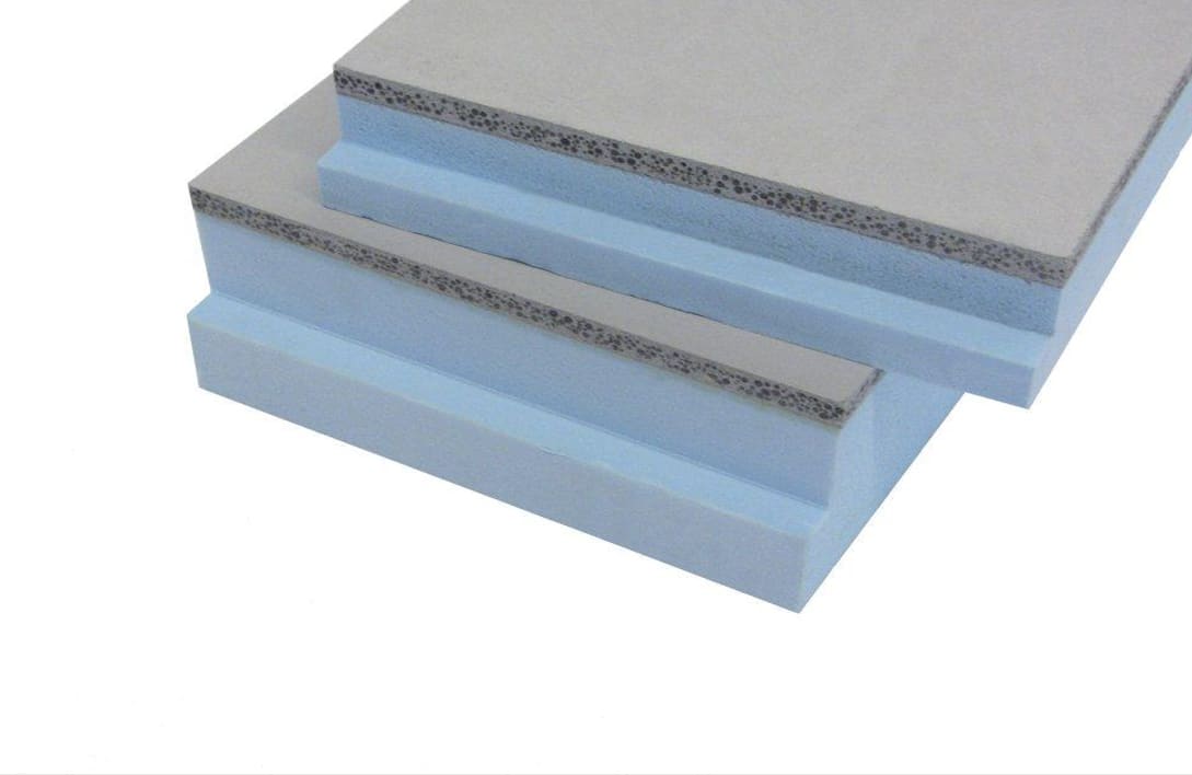 Styrock Kantplank SR 2010 100+15mm 122x20cm Cementgrijs