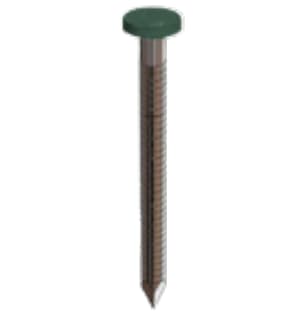 Modiwood Kleurkopnagel 2.4x45mm Groen 200st