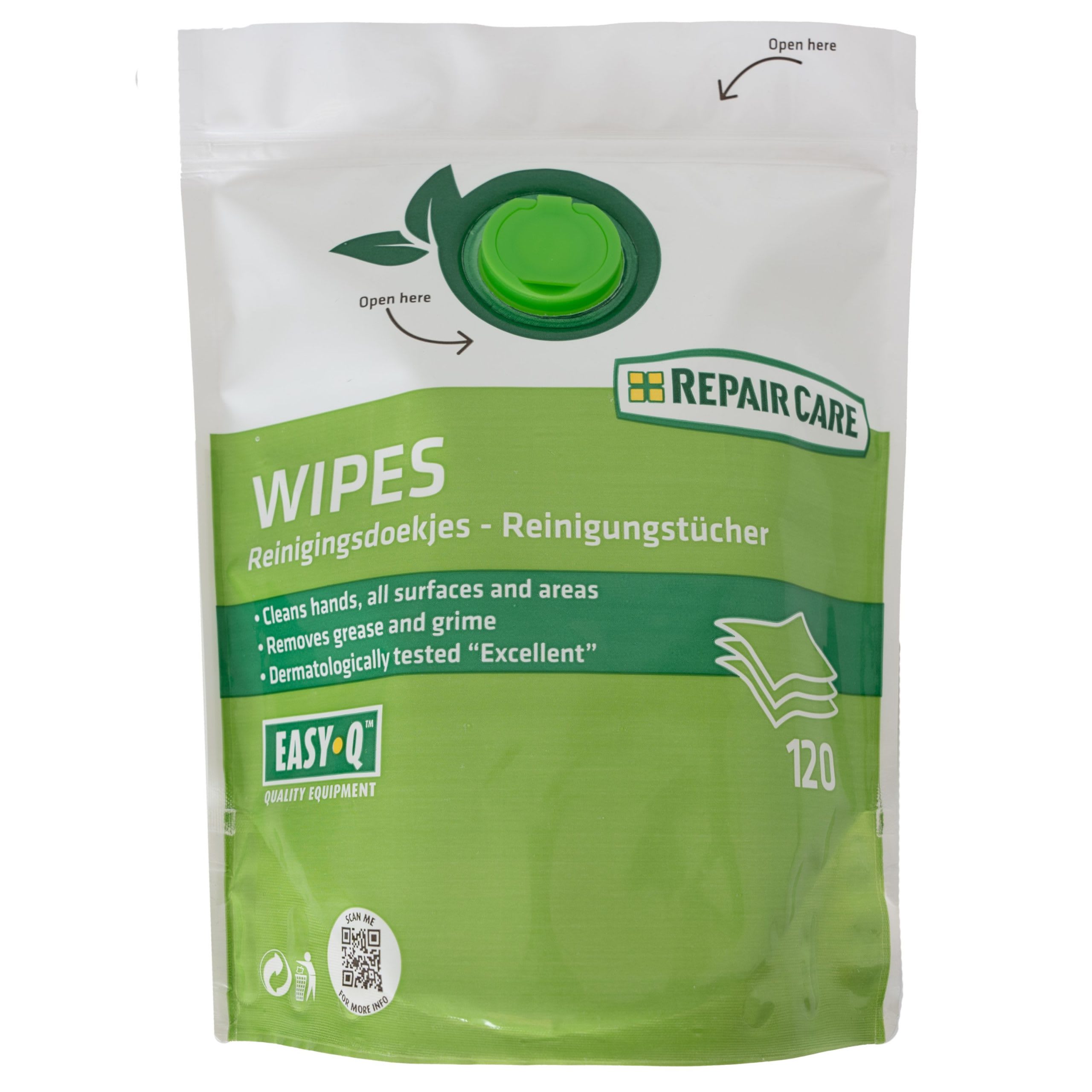 Repair Care Easy QTM Wipes 120st