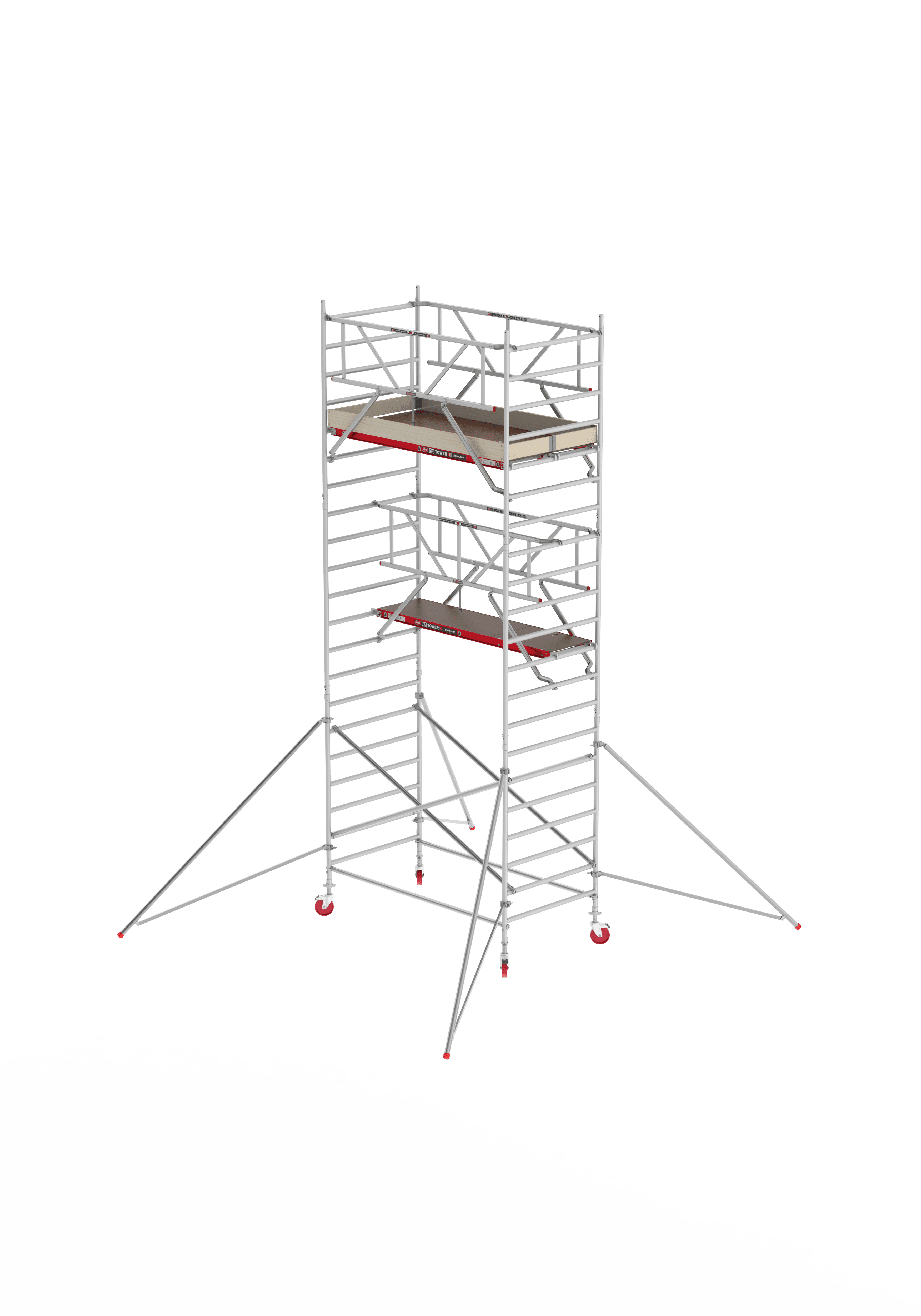 Altrex Rolsteiger RS TOWER 42-S 7.2m Platform Hout 2.45m