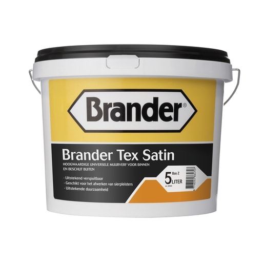 Product afbeelding voor Brander Tex Matt Muurverf 5L Basis Z Exclusief Kleur