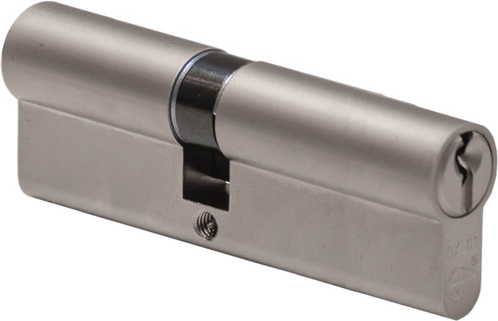 Oxloc Profielcilinder O5 Dubbel 40/50mm Staal Vernikkeld Mat SKG2