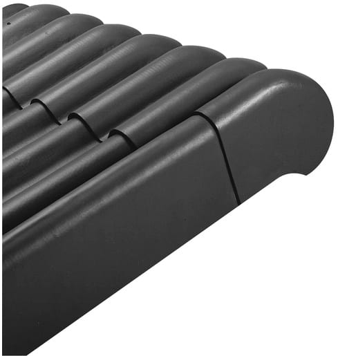 Ecolor SL-Topgevelstuk Rechts Zwart