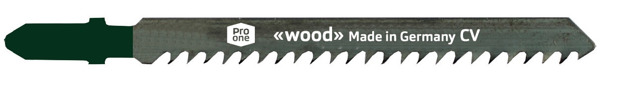 Pro-One Decoupeerzaagblad T111C Voor Zacht Hout Zwart 5st