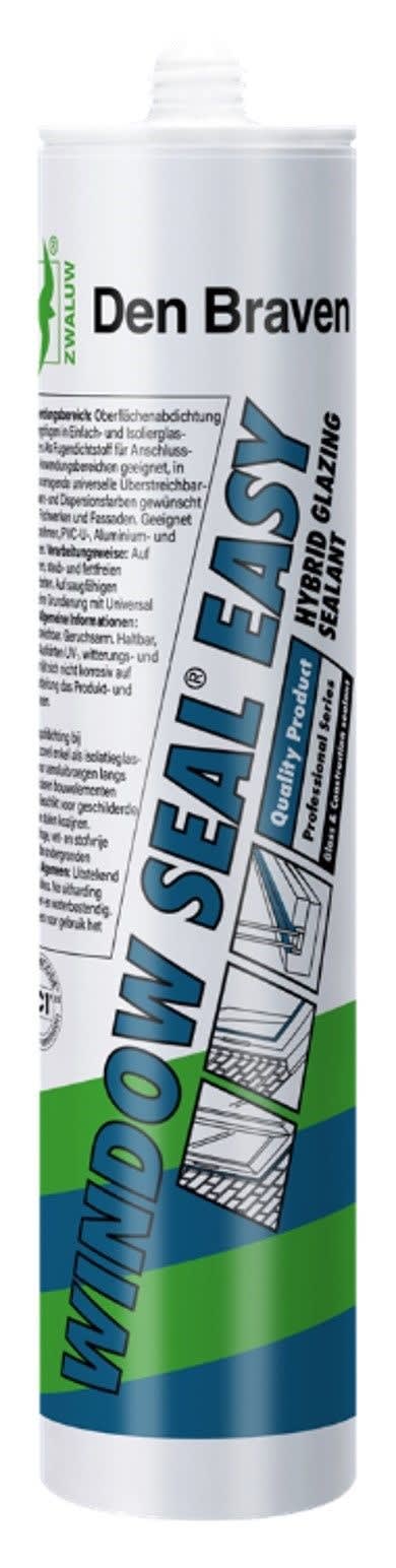 Zwaluw Window Seal Easy Beglazingskit 310ml Puurwit